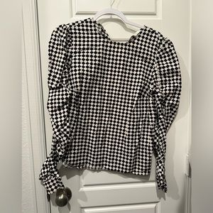 Checkered blouse